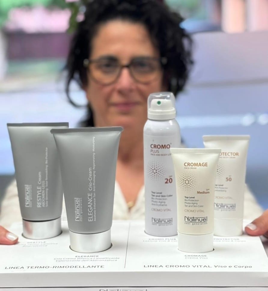 Linea cosmetica Natinuel — Nisianholiestetica